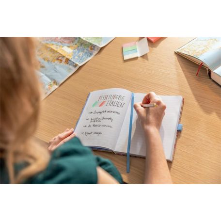 SIGEL Jegyzetfüzet, exkluzív, A5, vonalas, 96 lap, keményfedeles, SIGEL "Jolie", Pure Wildflowers