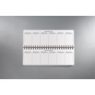 SIGEL Naptár, asztali, dátumozatlan, SIGEL "Jolie", Apricot Inspiration