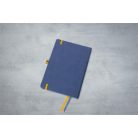 SIGEL Jegyzetfüzet, exkluzív, A5, vonalas, 88 lap, keményfedeles, SIGEL "Linescape", kék-sárga