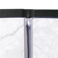   SIGEL Étlaptartó, A4, keményfedeles, felirat nélkül, SIGEL, fekete