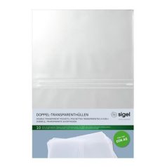 SIGEL Étlaptartó betét, A5, SIGEL, áttetsző