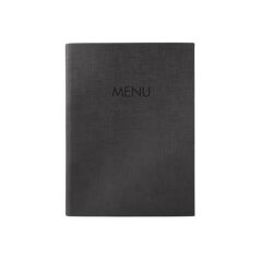 SIGEL Étlaptartó, A5, keményfedeles, SIGEL, antracit