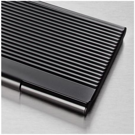 SIGEL Névjegytartó tárca, fém, 20 db-os, SIGEL