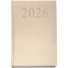 Naptár, tervező, A5, napi, 2027, bézs
