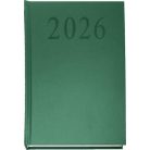 Naptár, tervező, A5, napi, 2027, zöld