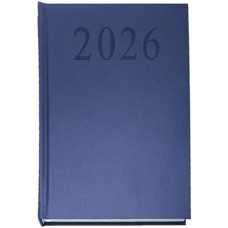 Naptár, tervező, A5, napi, 2027, sötétkék