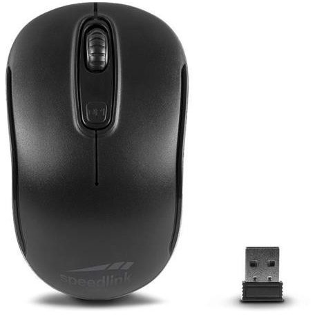 SPEEDLINK Egér, vezeték nélküli, optikai, USB, SPEEDLINK "Ceptica", fekete