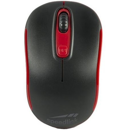SPEEDLINK Egér, vezeték nélküli, optikai, USB, SPEEDLINK "Ceptica", fekete és piros