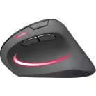 SPEEDLINK Egér, vezeték nélküli, optikai, vertikális, USB, SPEEDLINK "Piavo Pro", fekete