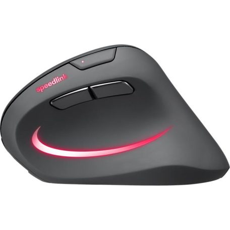 SPEEDLINK Egér, vezeték nélküli, optikai, vertikális, USB, SPEEDLINK "Piavo Pro", fekete