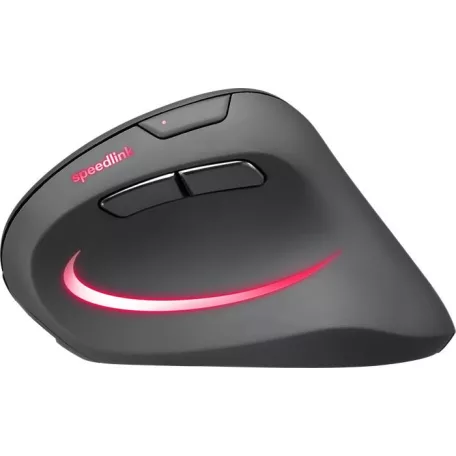 SPEEDLINK Egér, vezeték nélküli, optikai, vertikális, USB, SPEEDLINK "Piavo Pro", fekete