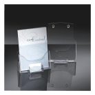 SIGEL Prospektustartó, asztali, A4, névjegytartóval, 1 rekeszes, SIGEL