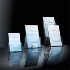 SIGEL Prospektustartó, asztali és fali, A5, 1 rekeszes, SIGEL