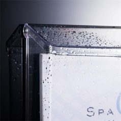   SIGEL Prospektustartó, fali, A4, 1 rekeszes, kültéri, SIGEL