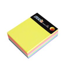   STICK N Öntapadó jegyzettömb, 101x76 mm, 280 lap, STICK N "Magic Cube", neon színek