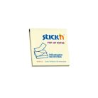 STICK N Öntapadó jegyzettömb, "Z", 76x76 mm, 100 lap, STICK N, sárga