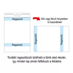  STICK N Öntapadó flipchartpapír, 76,2x63,5 cm, 2x30 lap, STICK N, fehér