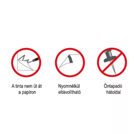 STICK N Öntapadó flipchartpapír, 76,2x63,5 cm, 2x30 lap, STICK N, fehér