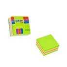 STICK N Öntapadó jegyzettömb, 51x51 mm, 250 lap, STICK N, neon zöld