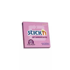   STICK N Öntapadó jegyzettömb, 76x76 mm, 100 lap, STICK N „360°, rózsaszín