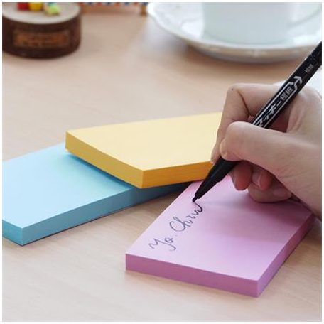 STICK N Öntapadó jegyzettömb, 76x127 mm, 100 lap, STICK N „360°, zöld