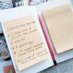   STICK N Öntapadó jegyzettömb, vonalas, 150x101 mm, 100 lap, STICK N "Kraft Notes"