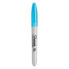   SHARPIE Alkoholos marker, 1  mm, kúpos, SHARPIE "Fine Point", világoskék