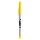 SHARPIE Alkoholos marker, 0,5 mm, kúpos, SHARPIE "Ultra Fine Point", sárga