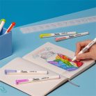 SHARPIE Filctoll készlet, vágott,  SHARPIE "S-Note", 4 különböző szín