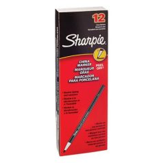   SHARPIE Jelölőceruza, 2,0 mm, SHARPIE "Peel-Off China marker", fekete