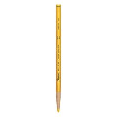   SHARPIE Jelölőceruza, 2,0 mm, SHARPIE "Peel-Off China marker", sárga