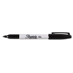   SHARPIE Alkoholos marker, 1 mm, kúpos, SHARPIE "Fine Point", fekete