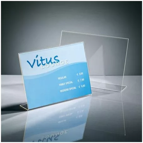 SIGEL Laptartó, fekvő, "L", döntött, A4, SIGEL