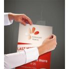 SIGEL Laptartó, függeszthető, fekvő, A4, SIGEL