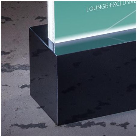 SIGEL Laptartó, "T", A4, LED fénnyel, SIGEL