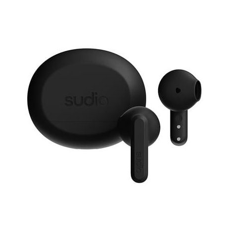 SUDIO Fülhallgató, vezeték nélküli, Bluetooth 5.4, SUDIO "A3", fekete