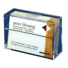 SIGEL Névjegytartó doboz, műanyag, 100 db-os, SIGEL, víztiszta