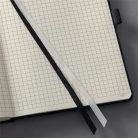 SIGEL Jegyzetfüzet, exkluzív, A5, kockás, 97 lap, keményfedeles, SIGEL "Conceptum", fekete