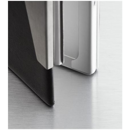 SIGEL Névjegytartó tárca, alumínium/műbőr, 20 db-os, SIGEL