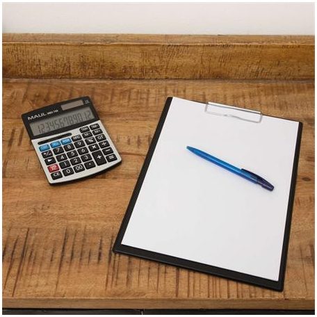 MAUL Számológép, asztali, 12 számjegy, MAUL "MBU 700", fekete