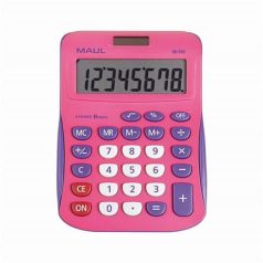   MAUL Számológép, asztali, 8 számjegy, MAUL "MJ 550", pink-lila