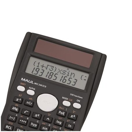 MAUL Számológép, tudományos, 240 funkció, MAUL "MSC 240 Eco"