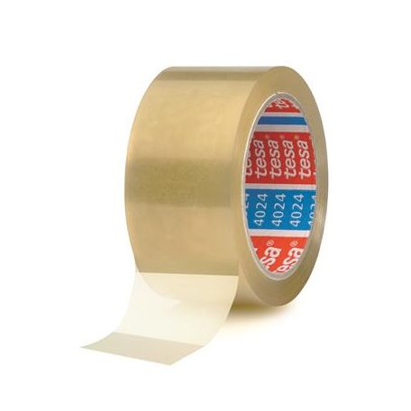 TESA Csomagolószalag, 50 mm x 60 m, TESA "4024", átlátszó