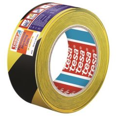   TESA Jelölőszalag, 50 mm x 33 m, TESA "Professional Premium", fekete-sárga
