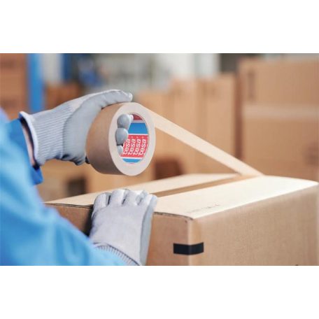 TESA Csomagolószalag, papír, 50 mm x 50 m, TESA "tesapack® 4713", barna