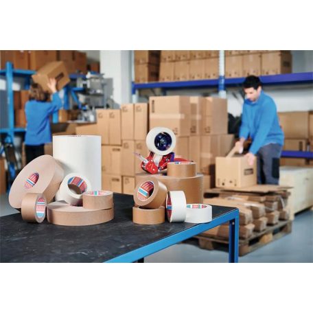 TESA Csomagolószalag, papír, 50 mm x 50 m, TESA "tesapack® 4713", barna