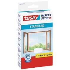   TESA Szúnyogháló, ablakra, tépőzáras, 1,1 x 1,3 m, TESA "Standard", fehér