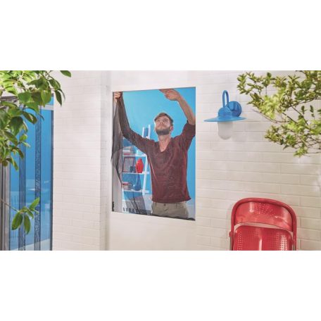 TESA Szúnyogháló, ablakra, öntapadó, 1,3 x 1,5 m,  TESA "Comfort", fehér