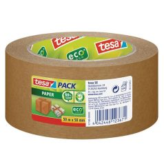   TESA Csomagolószalag, papír, 50 mm x 50 m, TESA "tesapack® 57180" barna