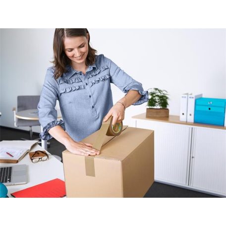 TESA Csomagolószalag, papír, 50 mm x 50 m, TESA "tesapack® 57180" barna